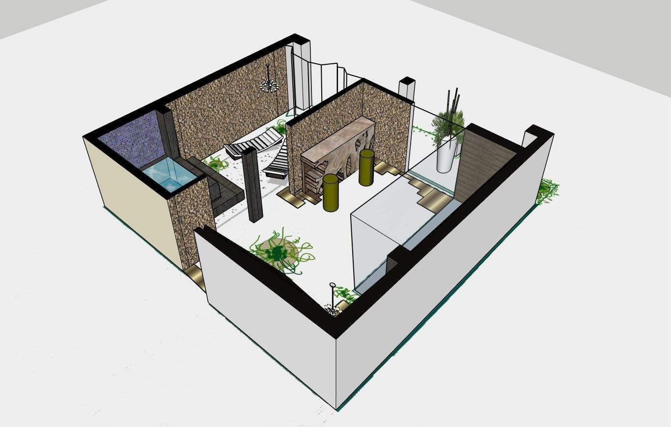 Untitled Zona relax SPA privata - Interior design minimalista Studio183"